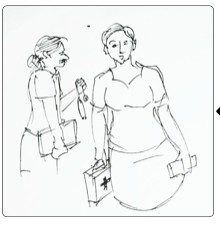 Sketch of emergency response and medical support